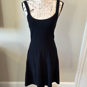 Theory Elegant Black Sleeveless Dress by Theory